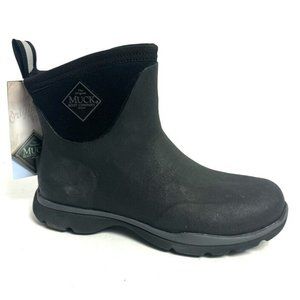 Muck Mens Arctic Excursion Ankle Boot Waterproof Black Size 7 M